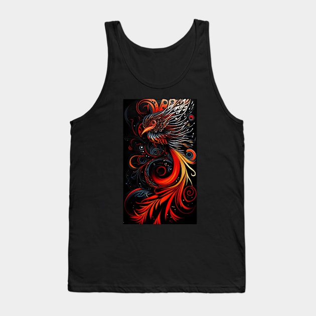 Firebird Tank Top by Mistywisp